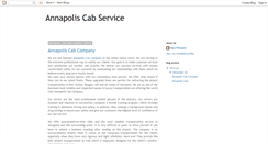 Desktop Screenshot of annapoliscabservice.blogspot.com