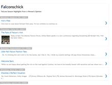 Tablet Screenshot of falconchick.blogspot.com