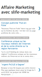 Mobile Screenshot of affaire-marketing.blogspot.com