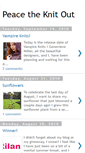 Mobile Screenshot of peacetheknitout.blogspot.com