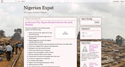 Desktop Screenshot of nigerianexpat.blogspot.com