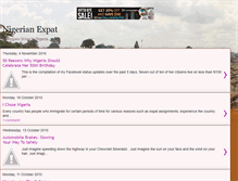 Tablet Screenshot of nigerianexpat.blogspot.com