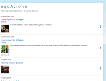 Tablet Screenshot of equazionere.blogspot.com