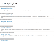 Tablet Screenshot of nyerogepek.blogspot.com