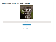 Tablet Screenshot of bushmerika2.blogspot.com