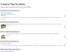 Tablet Screenshot of creativetipsformoms.blogspot.com