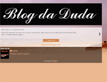 Tablet Screenshot of blogdadudafunk.blogspot.com