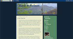 Desktop Screenshot of buckandnelson.blogspot.com