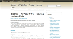 Desktop Screenshot of brotherssewingmachinesave.blogspot.com
