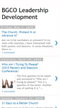 Mobile Screenshot of bgcoleadershipdevelopment.blogspot.com