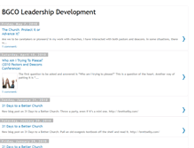 Tablet Screenshot of bgcoleadershipdevelopment.blogspot.com