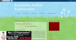 Desktop Screenshot of kumpulan-asuhan-keperawatan-eddie.blogspot.com