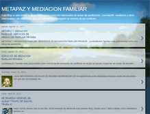 Tablet Screenshot of metapazymediacionfamiliar.blogspot.com
