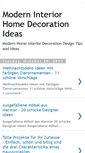 Mobile Screenshot of modern-interior-home-decoration.blogspot.com