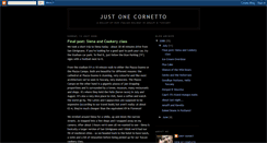 Desktop Screenshot of justonecornetto.blogspot.com