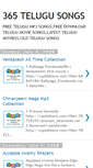 Mobile Screenshot of 365telugusongs.blogspot.com