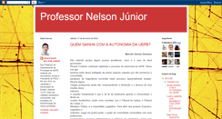 Desktop Screenshot of blogdonelsonjr.blogspot.com