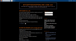 Desktop Screenshot of mycoffeeshoponline.blogspot.com