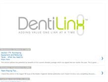 Tablet Screenshot of dentilinx.blogspot.com