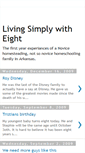 Mobile Screenshot of livingsimplywitheight.blogspot.com