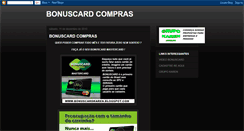 Desktop Screenshot of bonuscardmaster.blogspot.com