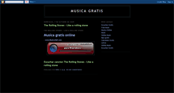 Desktop Screenshot of musicagartis1.blogspot.com