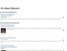 Tablet Screenshot of beyoncein.blogspot.com