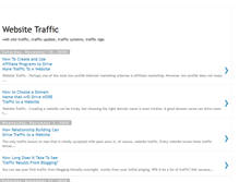 Tablet Screenshot of first-websitetraffic.blogspot.com