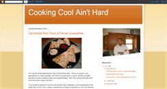 Desktop Screenshot of cookingcoolainthard.blogspot.com