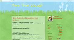 Desktop Screenshot of morethanenough1021.blogspot.com