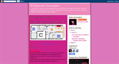 Desktop Screenshot of eldesarrollotecnologico-melani.blogspot.com