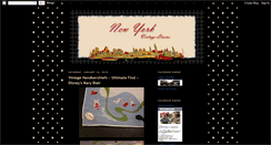 Desktop Screenshot of newyorkvintagelinensvintagelinencare.blogspot.com