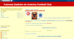 Desktop Screenshot of futmesadadinhoamerica.blogspot.com