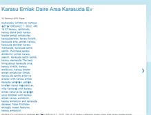 Tablet Screenshot of karasuemlak-ucuz.blogspot.com