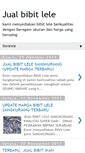 Mobile Screenshot of bibit-lele.blogspot.com