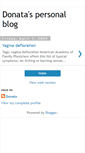 Mobile Screenshot of donataspersonaltuh.blogspot.com