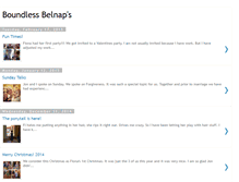 Tablet Screenshot of boundlessbelnaps.blogspot.com