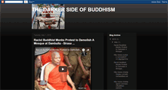 Desktop Screenshot of evilbuddhism.blogspot.com