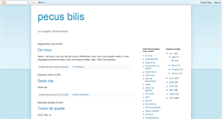 Desktop Screenshot of pecusbilis.blogspot.com