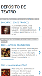 Mobile Screenshot of depositodeteatro.blogspot.com