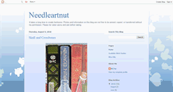 Desktop Screenshot of needleartnut.blogspot.com