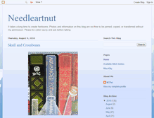 Tablet Screenshot of needleartnut.blogspot.com