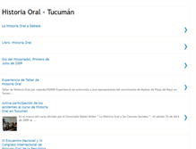 Tablet Screenshot of historiaoraltucuman.blogspot.com