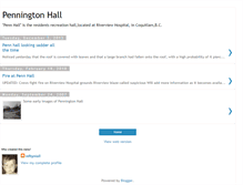 Tablet Screenshot of penn-hall.blogspot.com