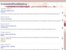Tablet Screenshot of andrewandflorawedding.blogspot.com