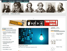 Tablet Screenshot of dunia-listrik.blogspot.com