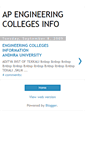 Mobile Screenshot of apengineering-colleges.blogspot.com