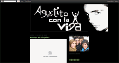 Desktop Screenshot of agustitoconlavidaonline.blogspot.com
