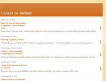 Tablet Screenshot of cabezadeteclado.blogspot.com
