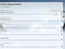 Tablet Screenshot of loveisntalwayssweet.blogspot.com